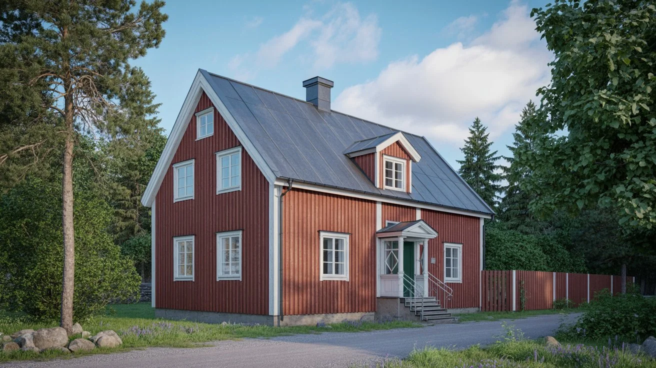 falu rodfarg hus 8